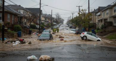 El canal que nadie mantuvo inundó Las Condes